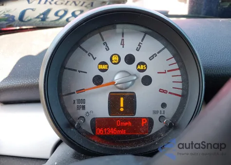 2013 Mini Hardtop Cooper z USA, uszkodzony, nr VIN WMWSU3C57DT544714